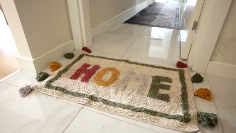 welcome home doormat