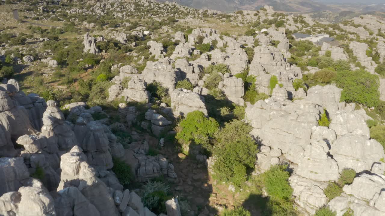 Amazing Rock Formations in a Spanish Mountain Landscape