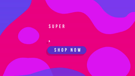 gráfico en movimiento de historias de venta de instagram con efecto líquido