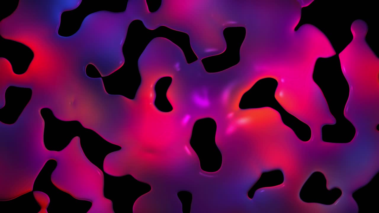Vibrant Neon Gradient Transition: Glowing Liquid Texture for Modern Abstract Backgrounds