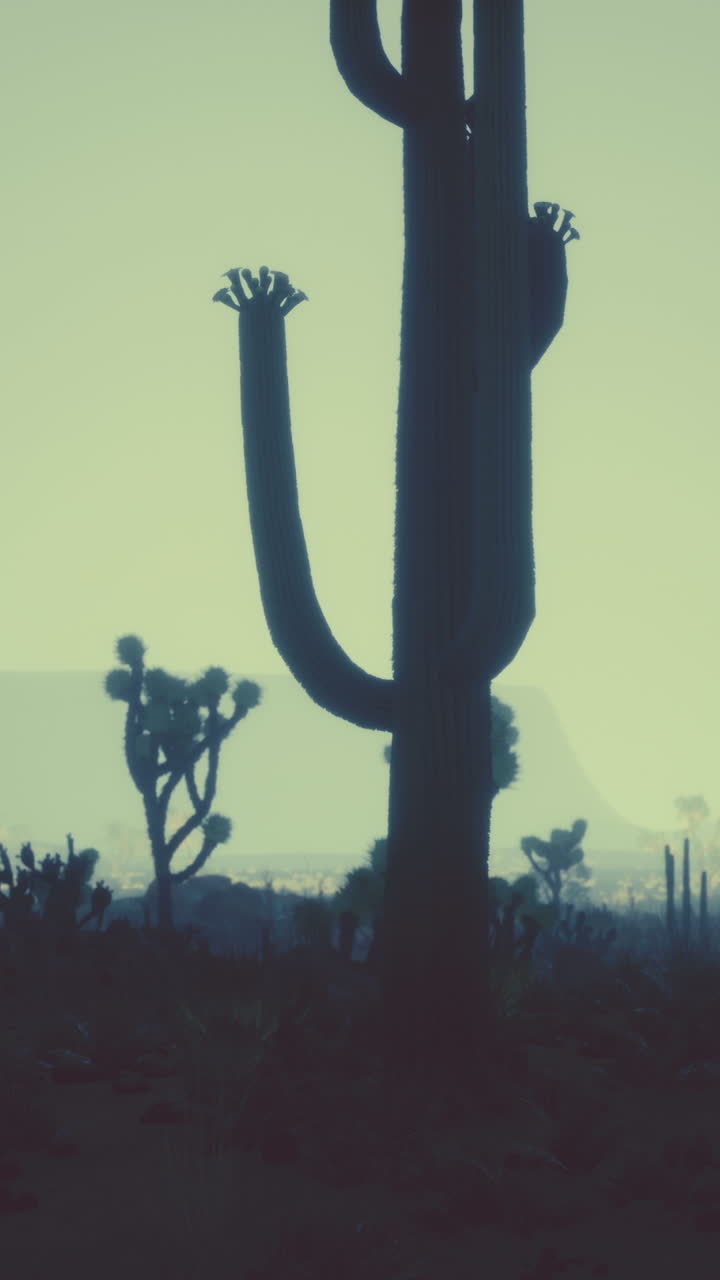 사막의 타스 풍경