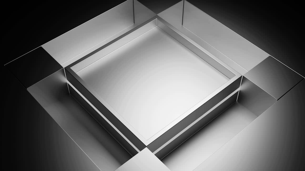 실버 기하학 3d 추상적인 배경