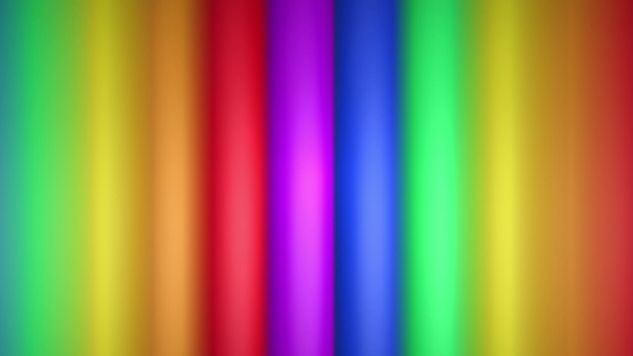 animación del patrón del arco iris que se mueve en un bucle sin costuras