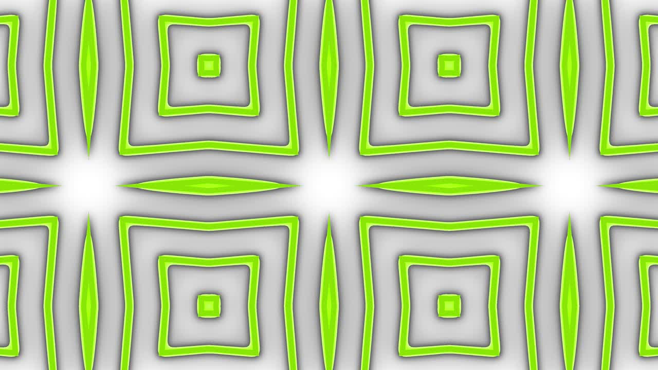 Geometric pattern psychedelic animation