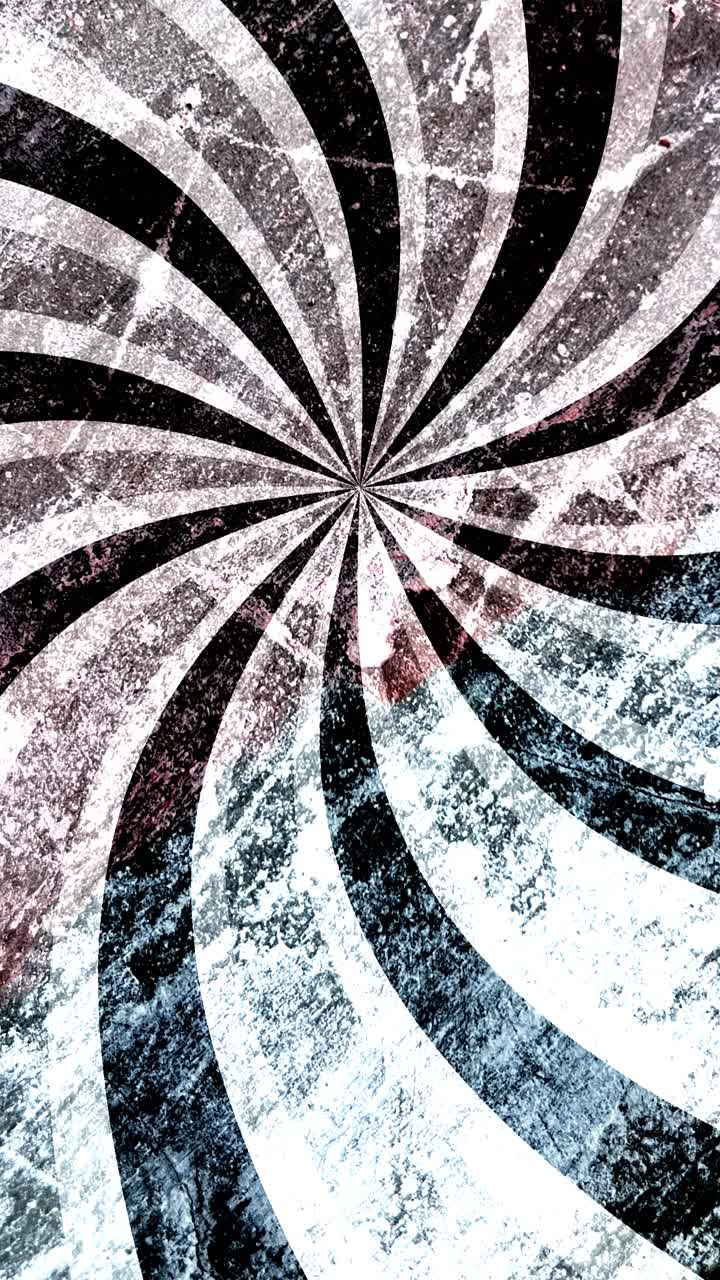 Sfondo con motivo a spirale grunge testurizzato bianco e nero