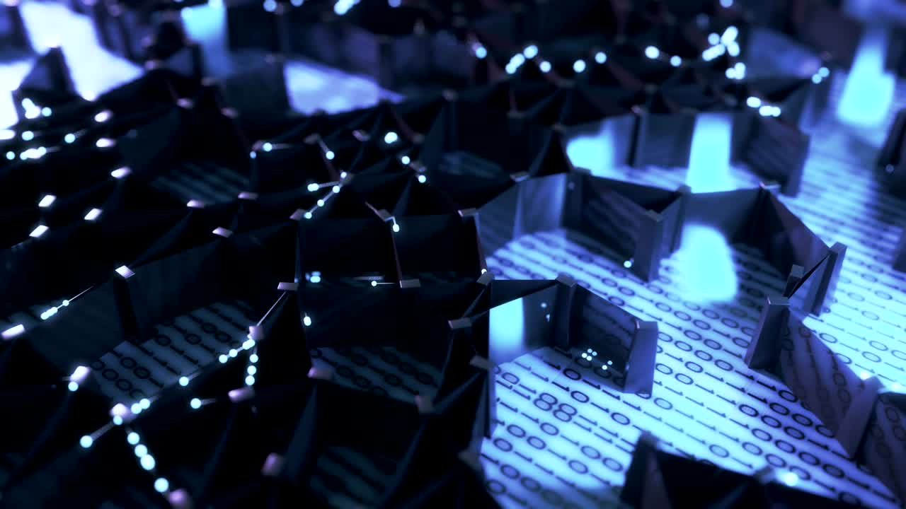 4K Artificial Intelligence Concept.