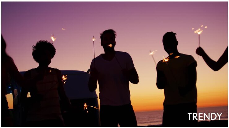 Celebrating Togetherness at Sunset