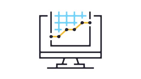 statistics icon animation