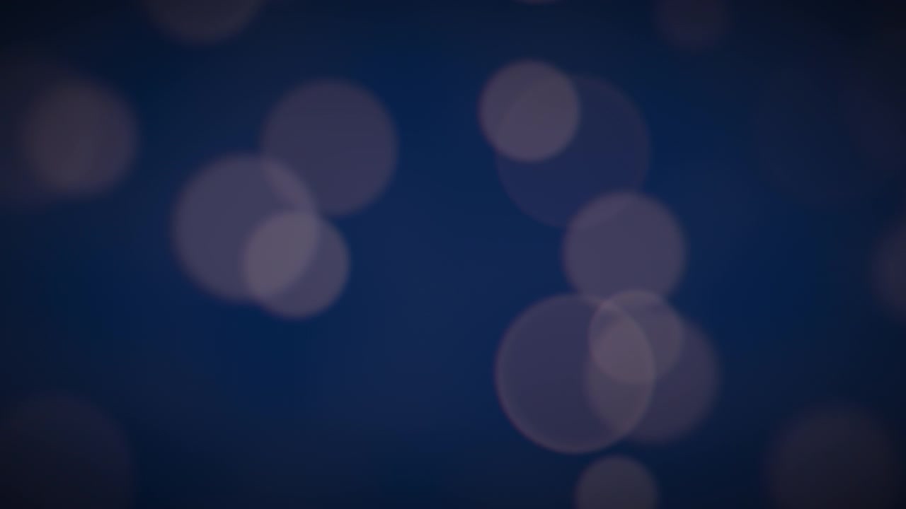 Animation flying and motion abstract particles and round bokeh 6 ...