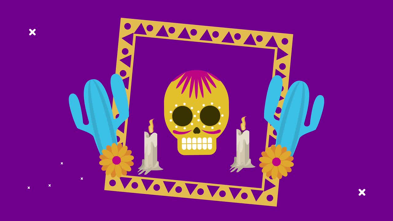 투스 와 두개골 을 가진 죽은 사람 들 의 날 축제