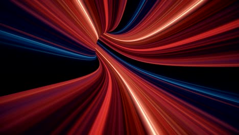 4k abstract warp tunnel.