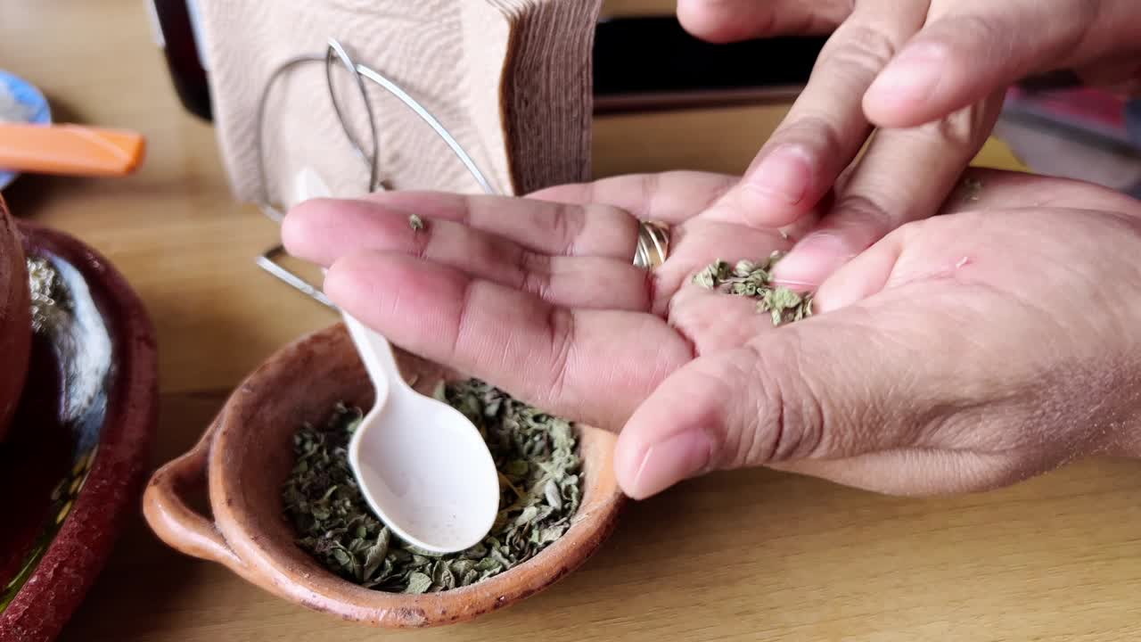 Choosing herbs for dry-cured meats, specifically marjoram (origanum majorana)
