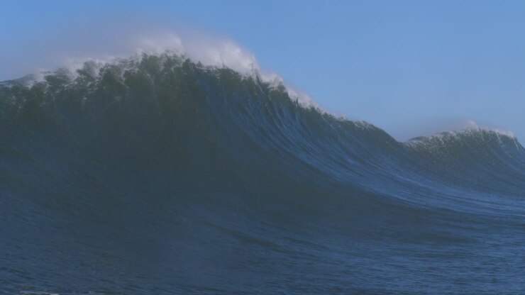 Empty Big Wave Nazaré 9