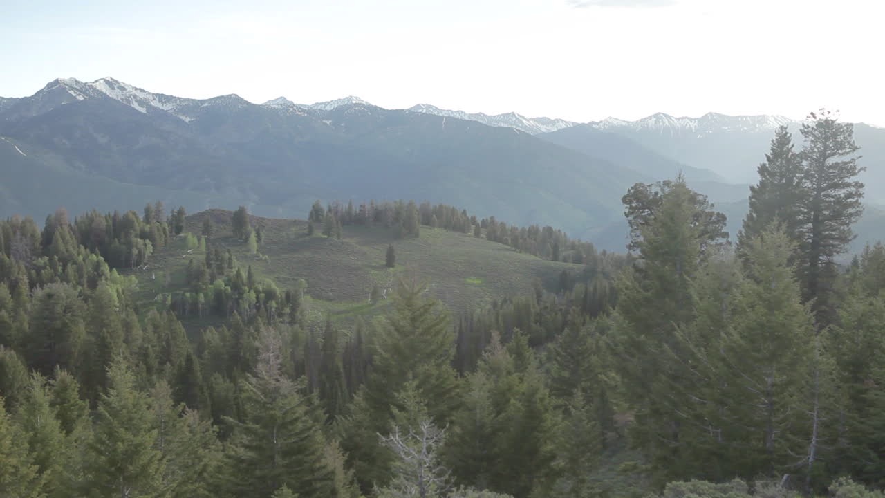 disparó sobre las estribaciones de las montañas de sierra nevada