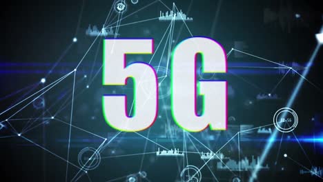 5G-Text-Gegen-Netz-Von-Verbindungen-Und-Datenverarbeitung