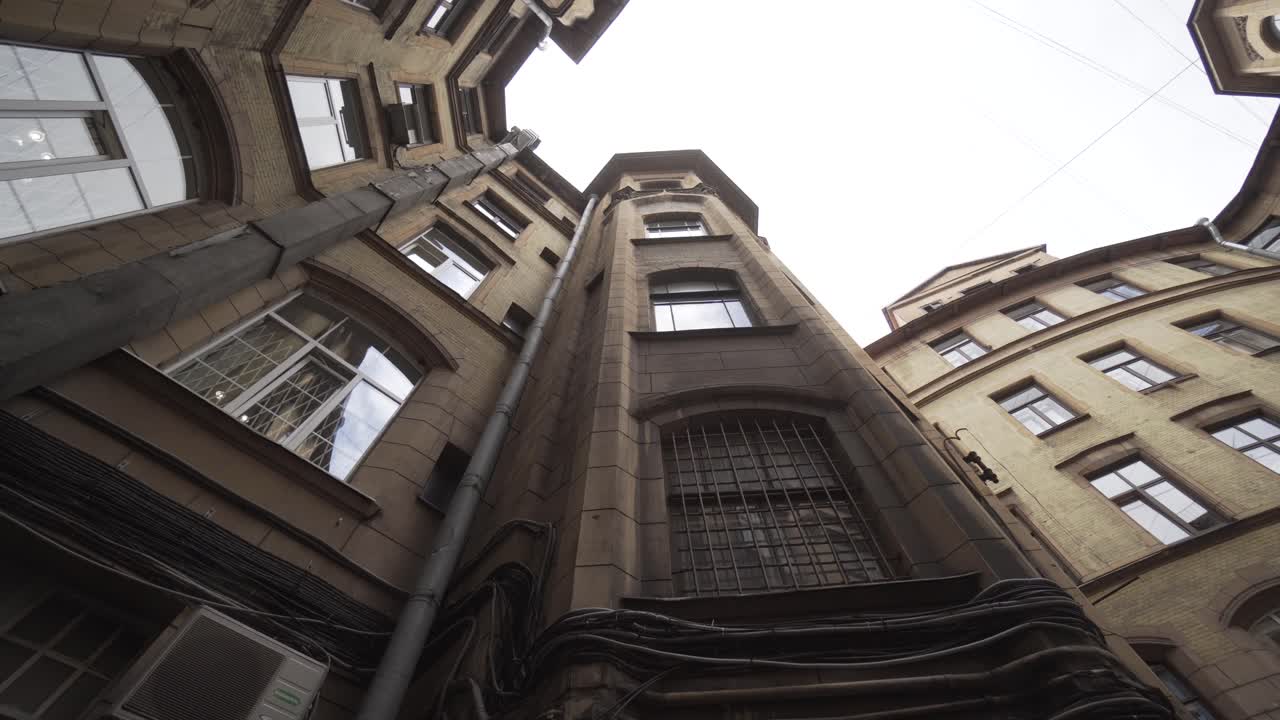 유럽의 오래된 도시 건축