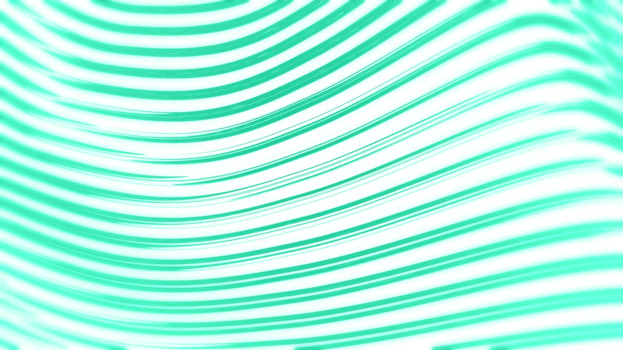 Blue and white wave seamless loop pattern abstract motion background. 3d animation