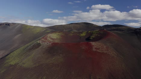 Close-Up-View-Of-Raudaskal-Crater-Near-Hekla-Volcano-In-South-Iceland