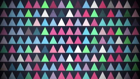 patrón de triángulos de colores de movimiento 1