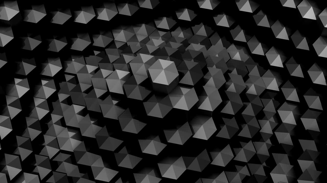 шестиугольники сформировали волну