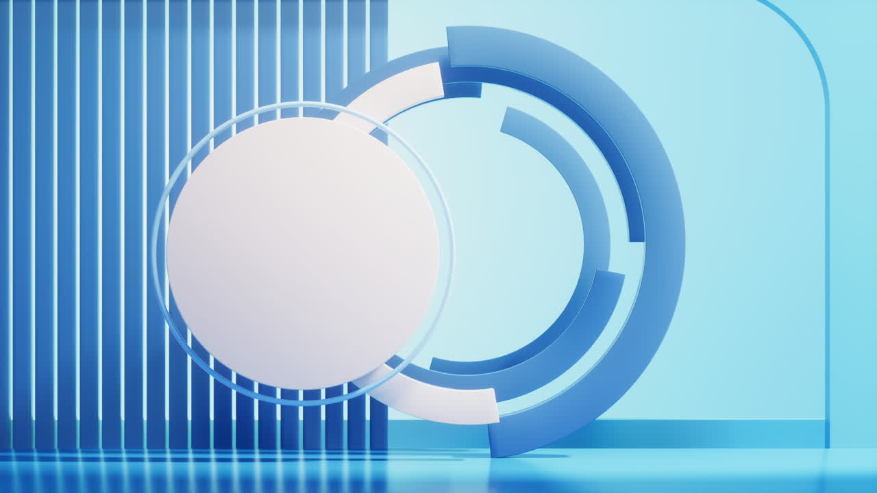 el fondo del espacio geométrico 3d, renderización 3d.