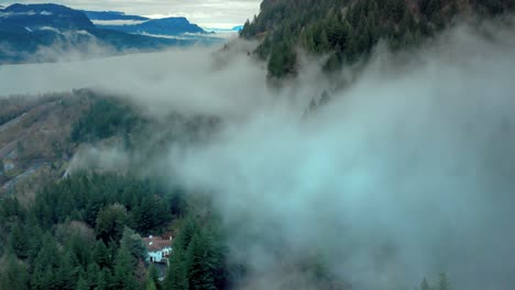 an incredible aerial timelapse through the clouds