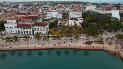 vista aérea de la isla de zanzíbar en tanzania