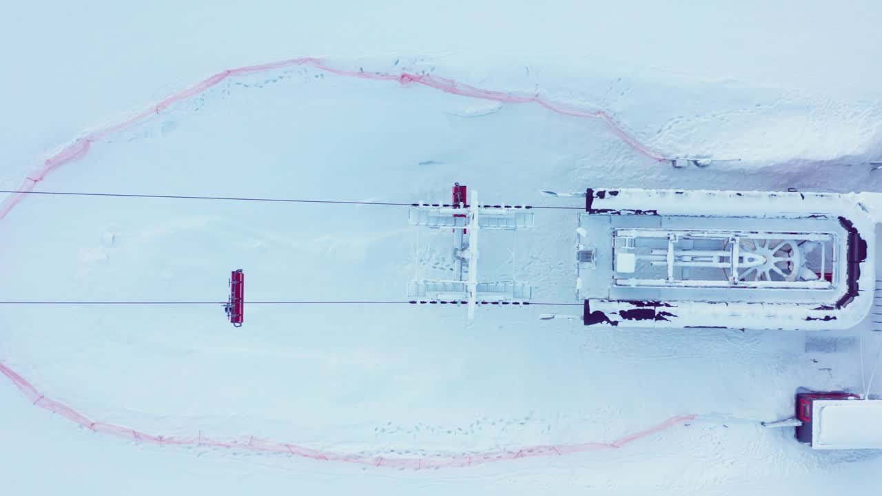 remonte en la estación de esquí de montaña ubicada en jahorina