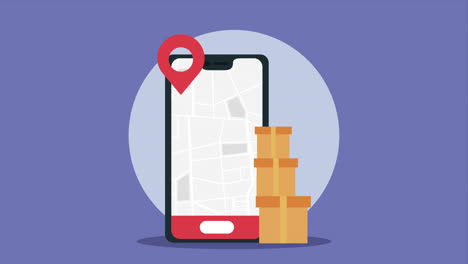 mobile app for tracking delivery