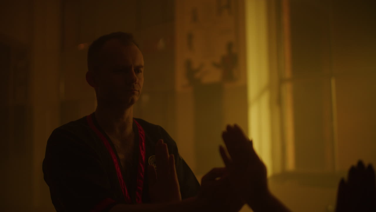 Martial Arts Training Session