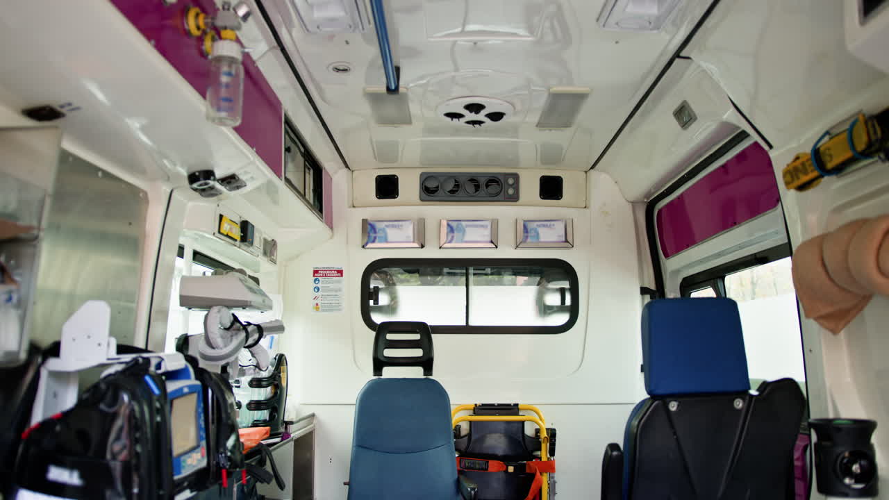 Inside an Ambulance