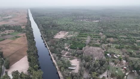 imágenes aéreas de 4k del parque nacional lal suhanra de pakistán