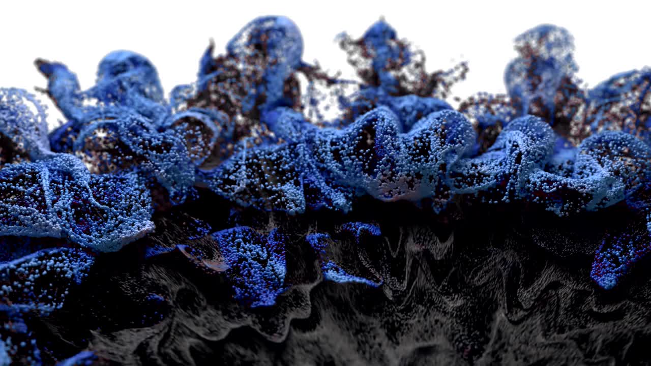 Unique Particle Explosion. 4K.