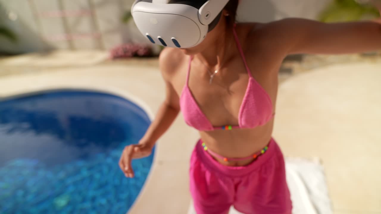 experiencia en la casa junto a la piscina