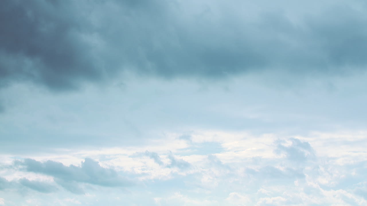 Timelapse of Dramatic Storm Clouds