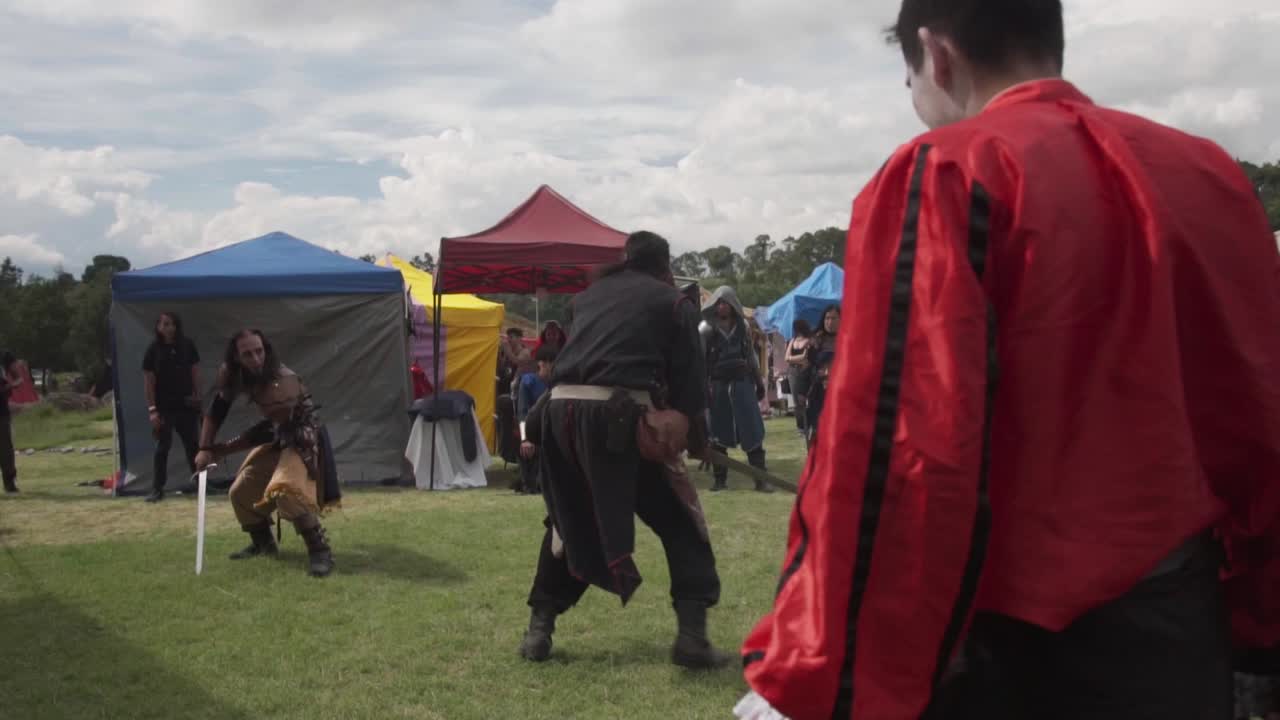 Medieval Sword Fight at Renaissance Faire
