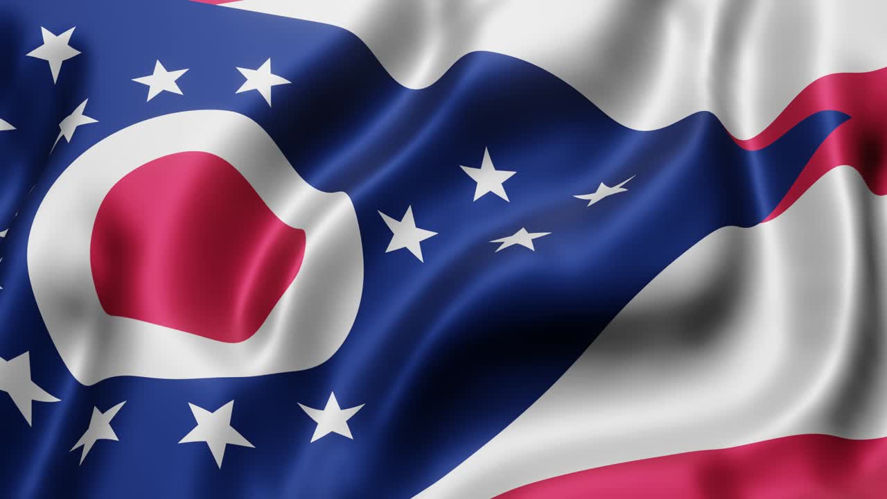 오하이오 주 발을 흔들고 있는 미국