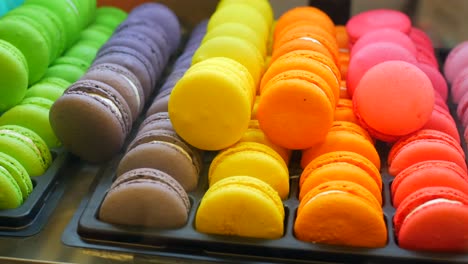 Close-up-of-macaroon-in-a-bowl