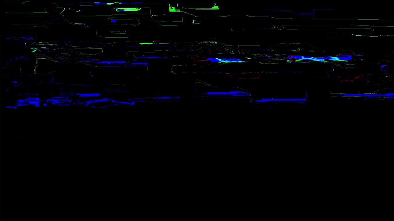 Flickering Digital Glitch and Colorful Static Noise Background