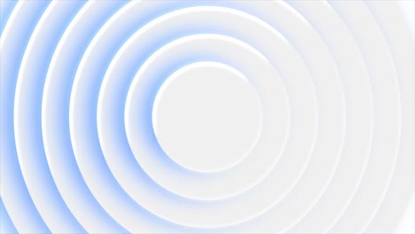 abstract white and blue circle background