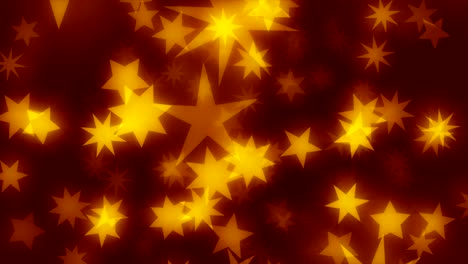 christars 4k - 60fps classic christmas stars video background loop