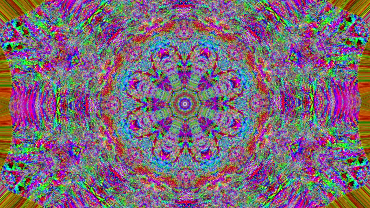 patrón de fantasía fuga de luz fondo holográfico. imágenes de bucle