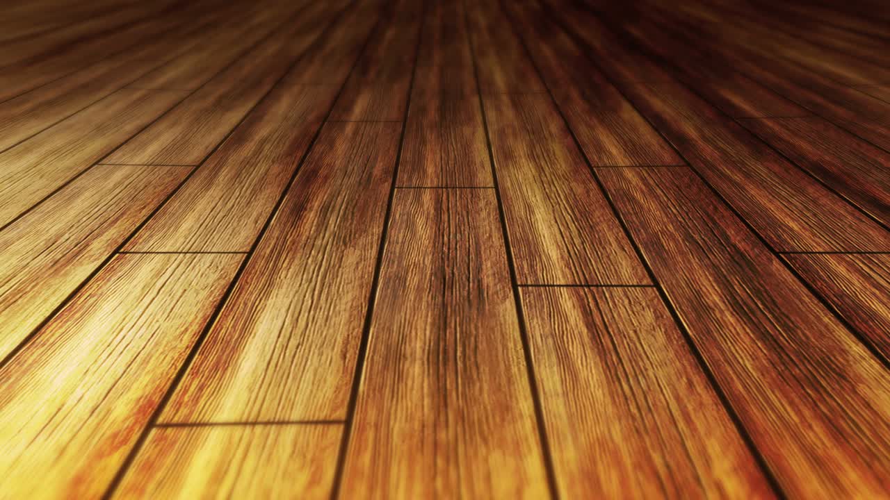 caminar en el suelo de madera con espacio de copia. correr y caminar dar pasos. cerrar el pie del corredor. concepto de desafío de negocio. animación de bucle.