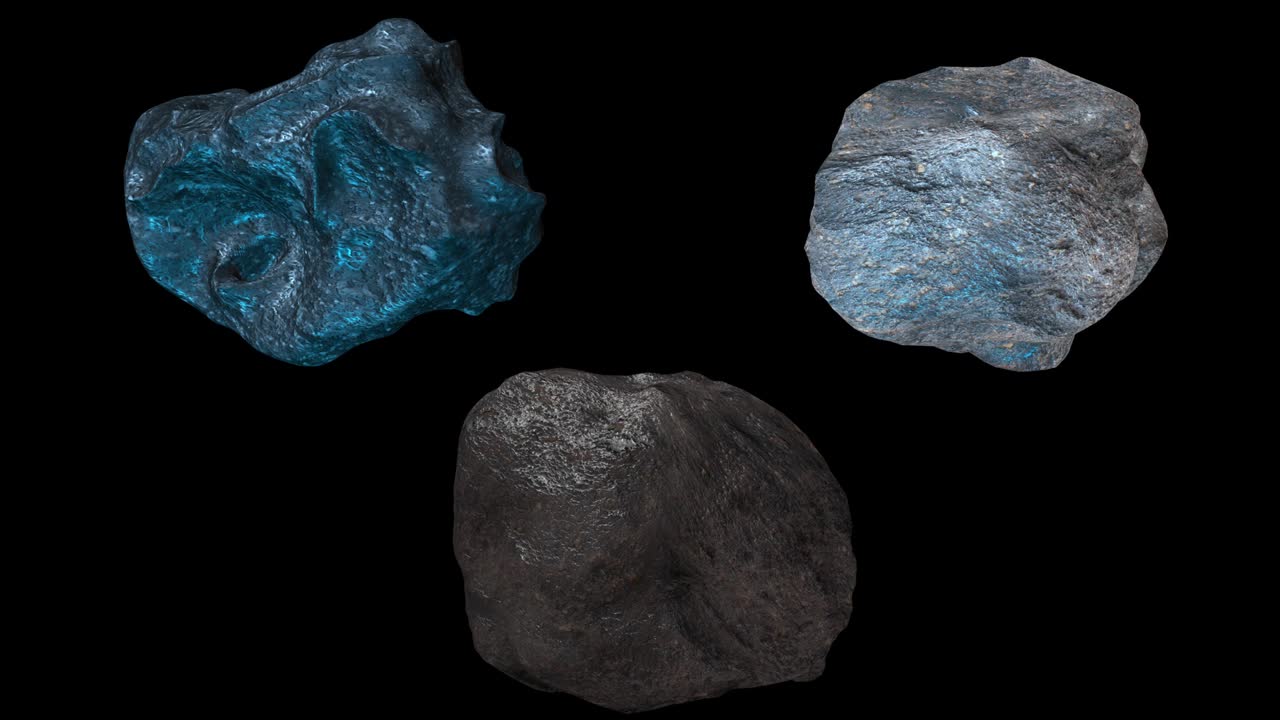 composición de los asteroides con mate