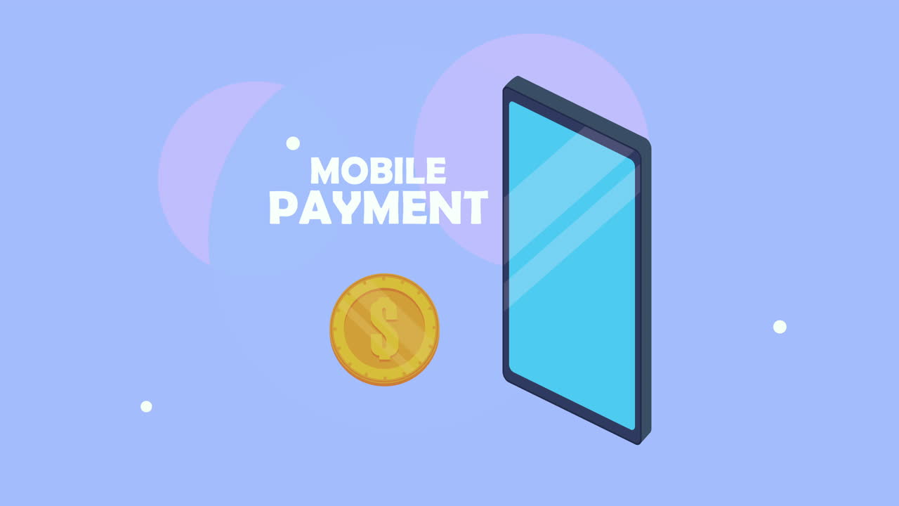 mobile payment with smartphone and coins
