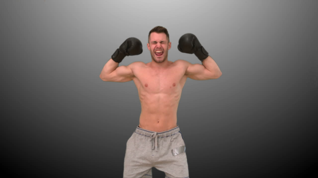 los boxeadores aplauden.