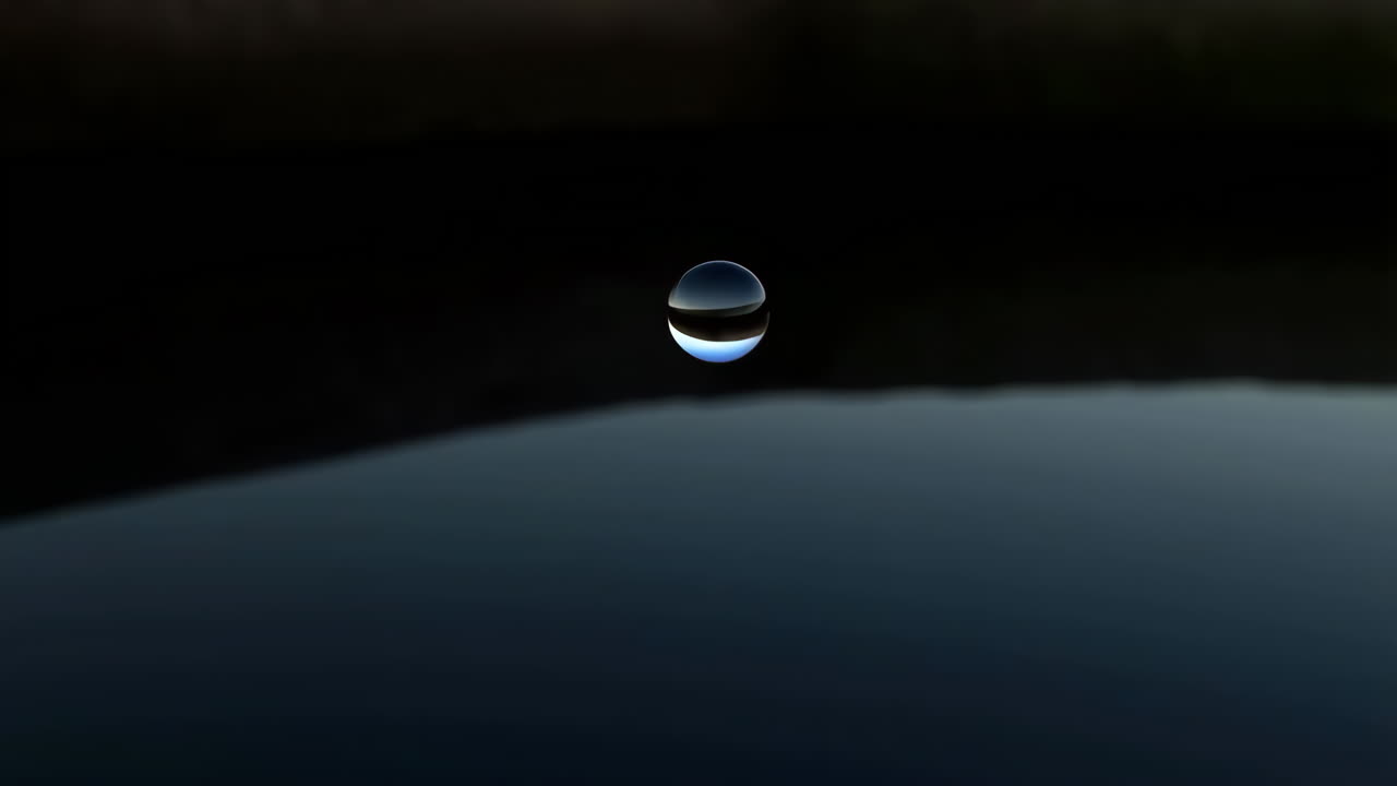 Water Droplet Impact and Ripple Formation