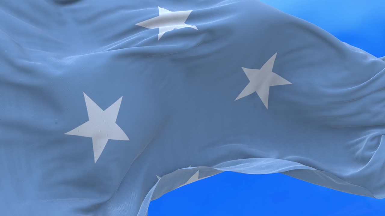 미크로네시아 연방국 발의 무결한 루프.