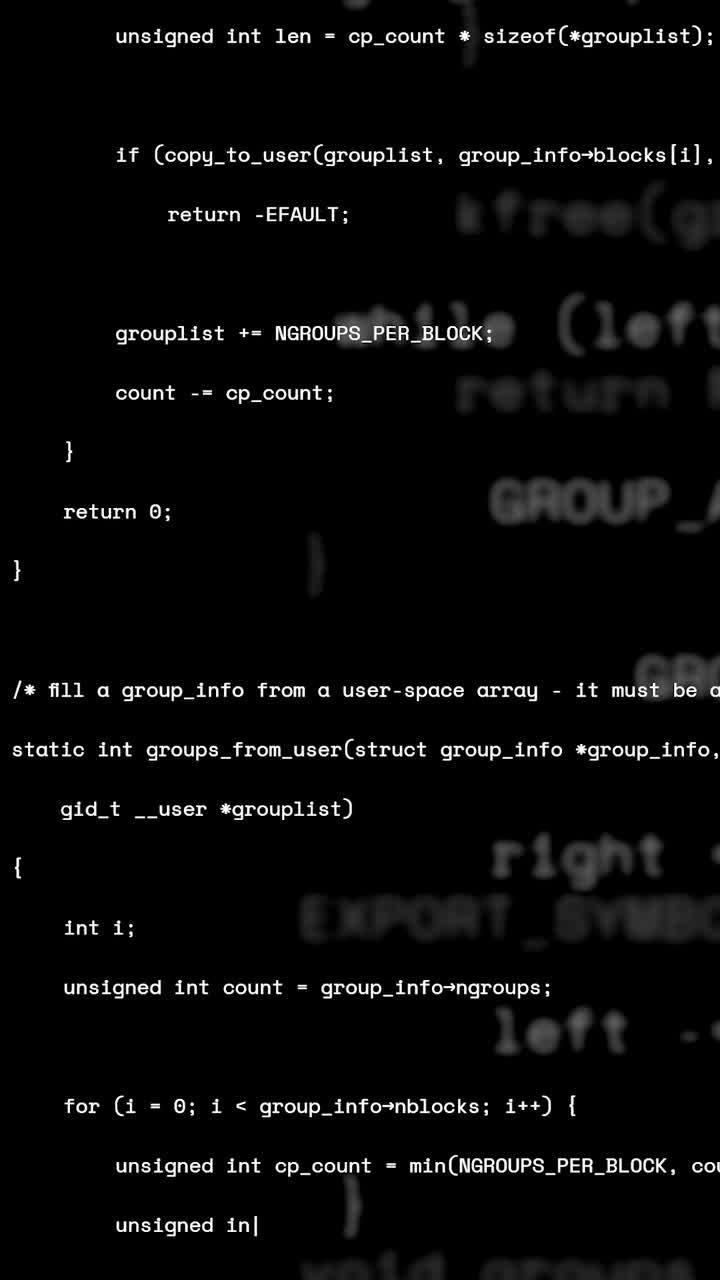 Programming code running on computer screen. Multiple layers with varying brightness. Cyber security. Hacking