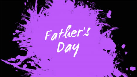 Fathers-Day-with-purple-watercolor-brush-on-black-gradient